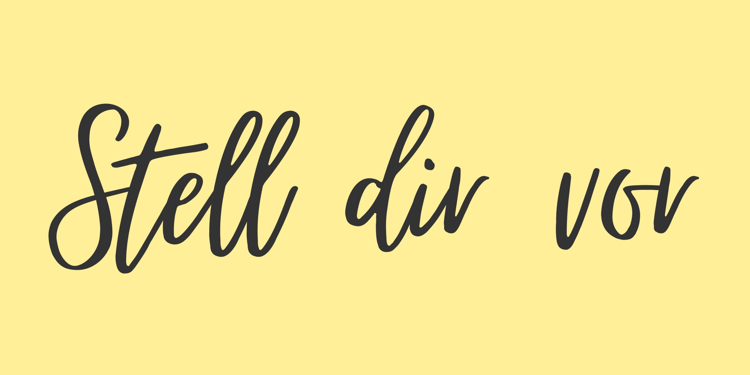 Stell dir vor