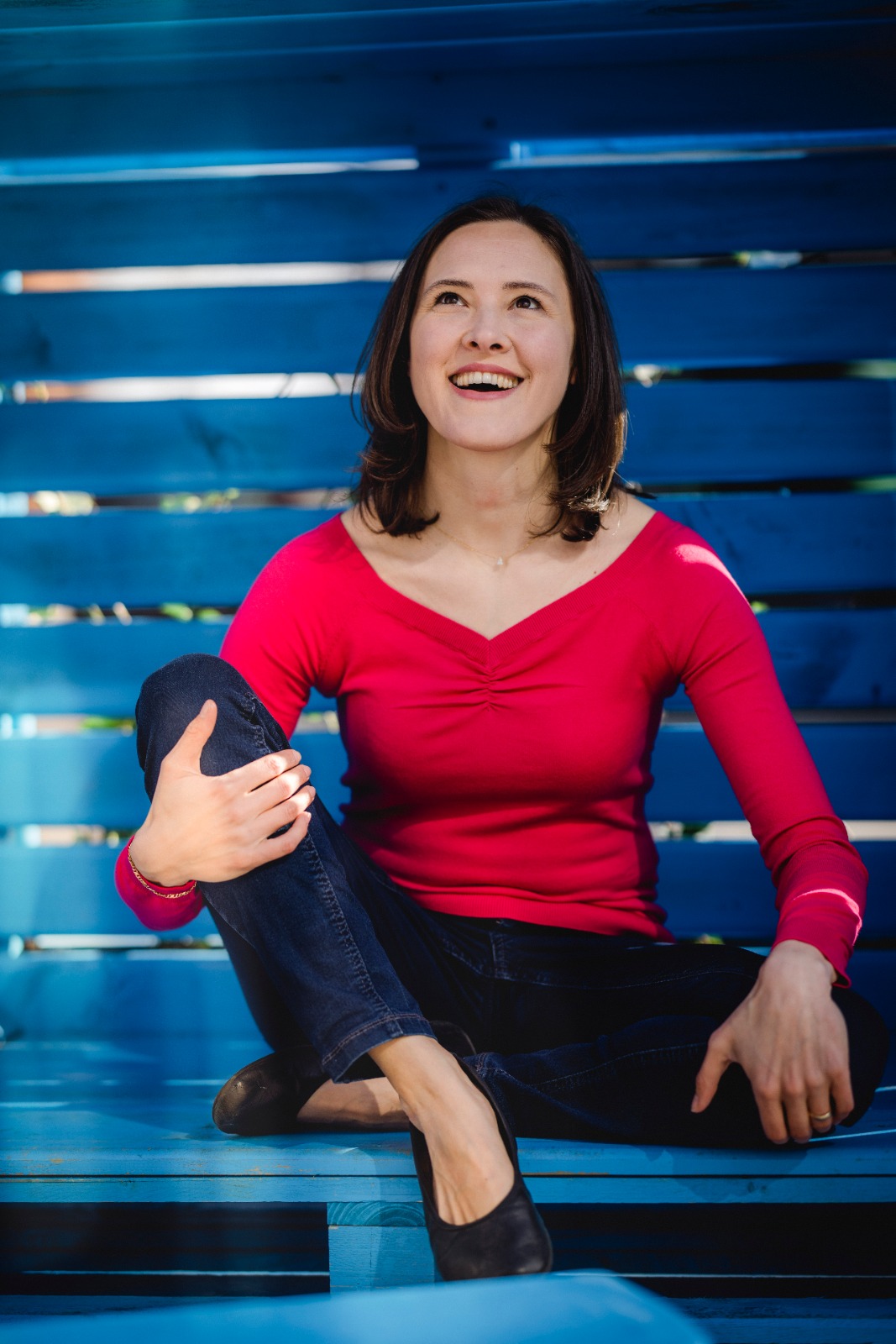 Leonie voller Freude